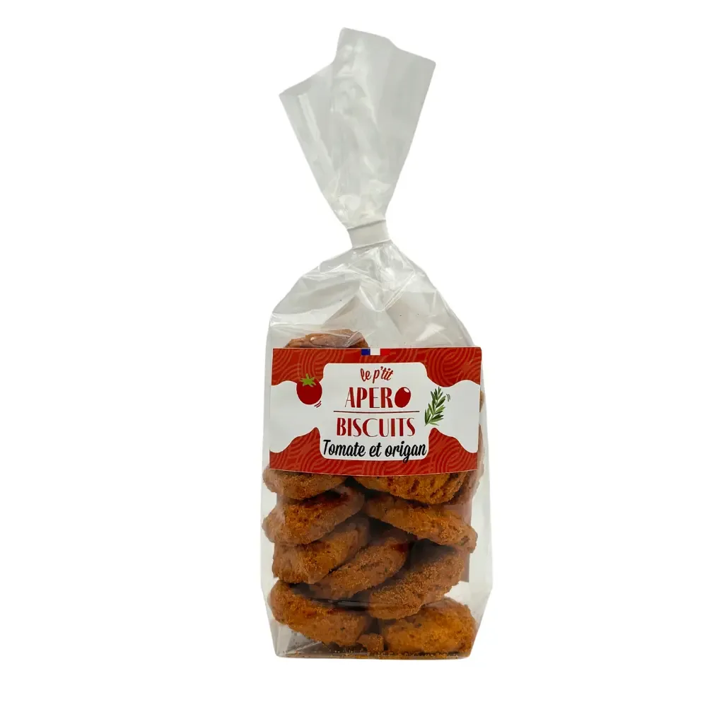 Biscuits tomate et origan 100g