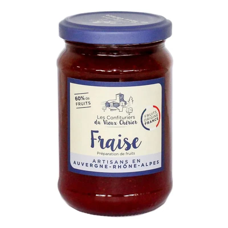 Préparation à la fraise