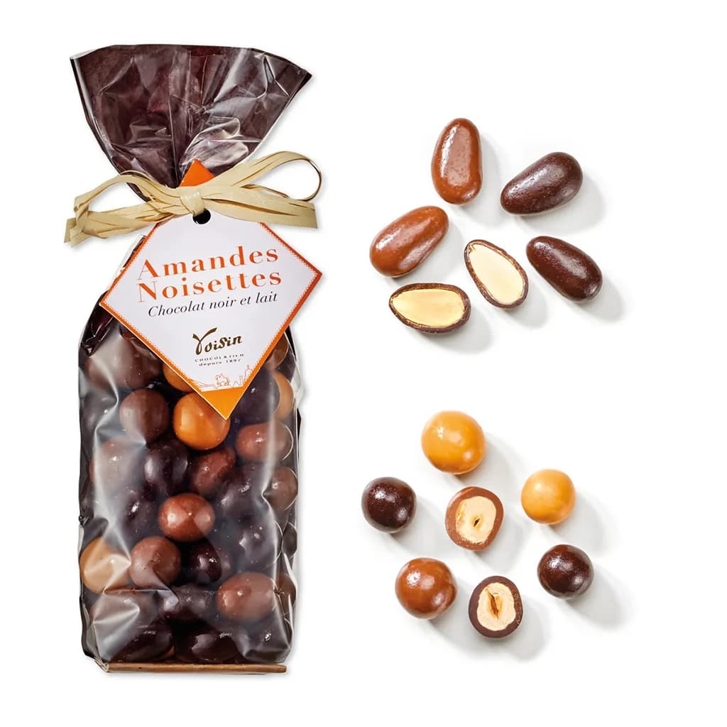 Sachet amandes noisettes 200g