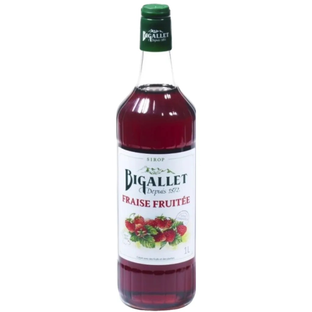 Sirop fraise 1L