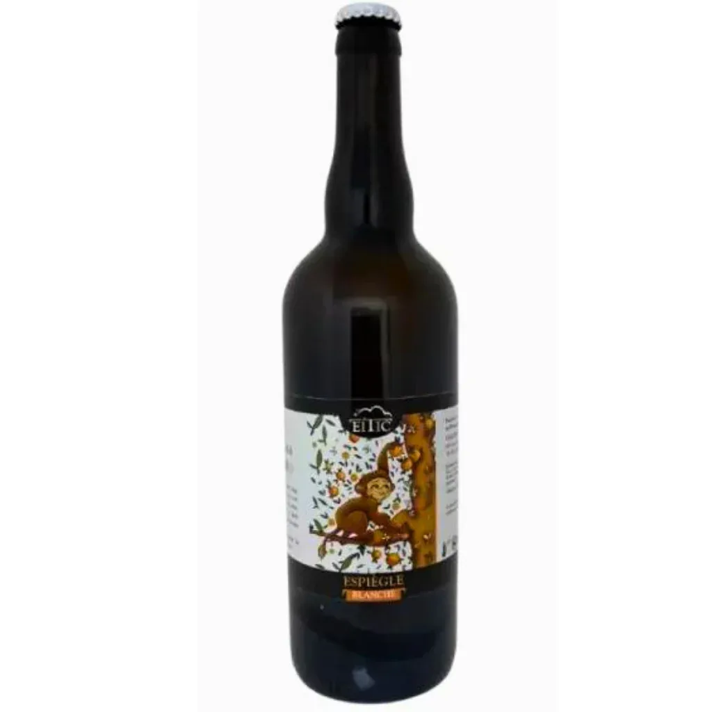 Bière blanche l'espiègle 75cl