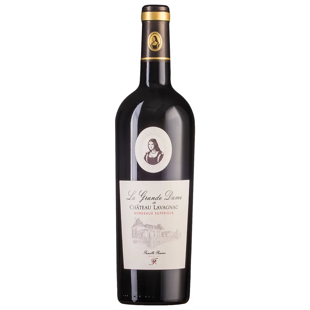 Bordeaux supérieur La Grande Dame Château de Lavagnac 2020- Maison Rivière