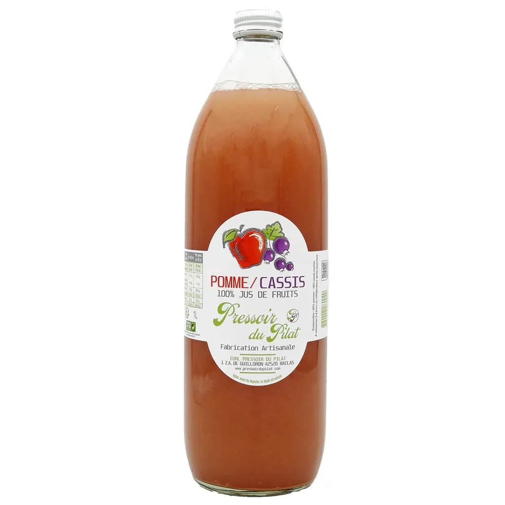 Jus de pomme/cassis 1L