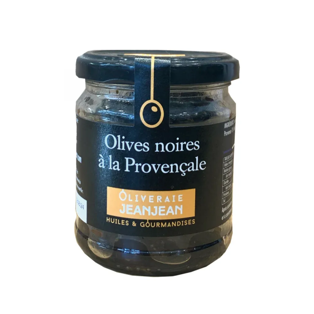 Olives noires provençales 120g