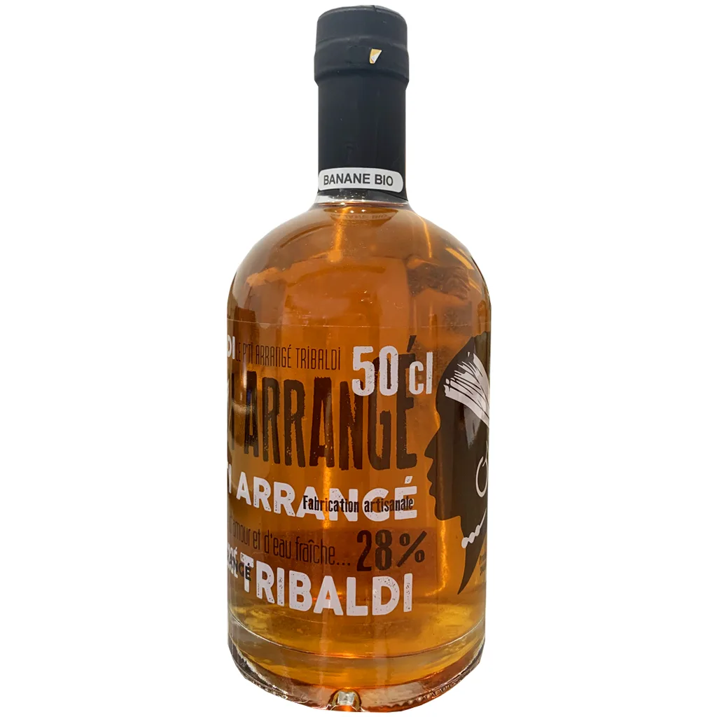 Rhum arrangé banane bio 50cl