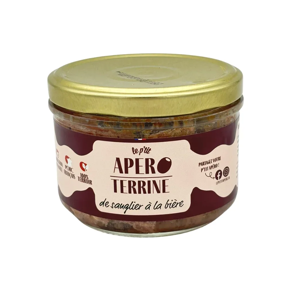 Terrine de sanglier à la bière 180g