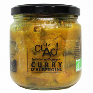 CLAC Curry d'aubergine