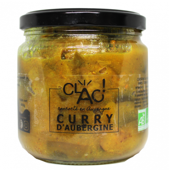 CLAC Curry d'aubergine