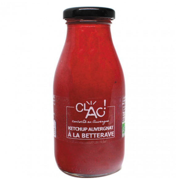 CLAC Ketchup auvergnat betterave tomate