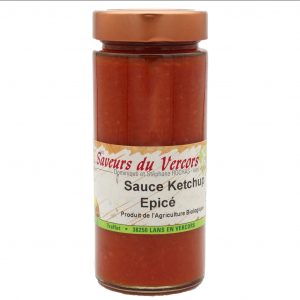 Sauce ketchup épicé Saveurs du Vercors