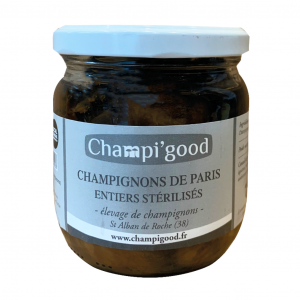 Champignons de Paris entiers stérilisés Champigood