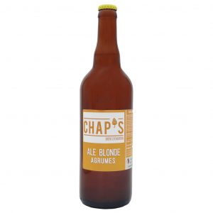 Chaps blonde agrumes 75cl