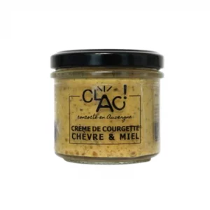 Crème de courgette chèvre miel 100g - Clac