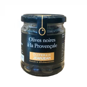 Olives noires provençales 120g - Oliveraie Jeanjean