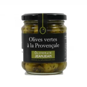 Olives vertes provençales 120g - Oliveraie Jeanjean