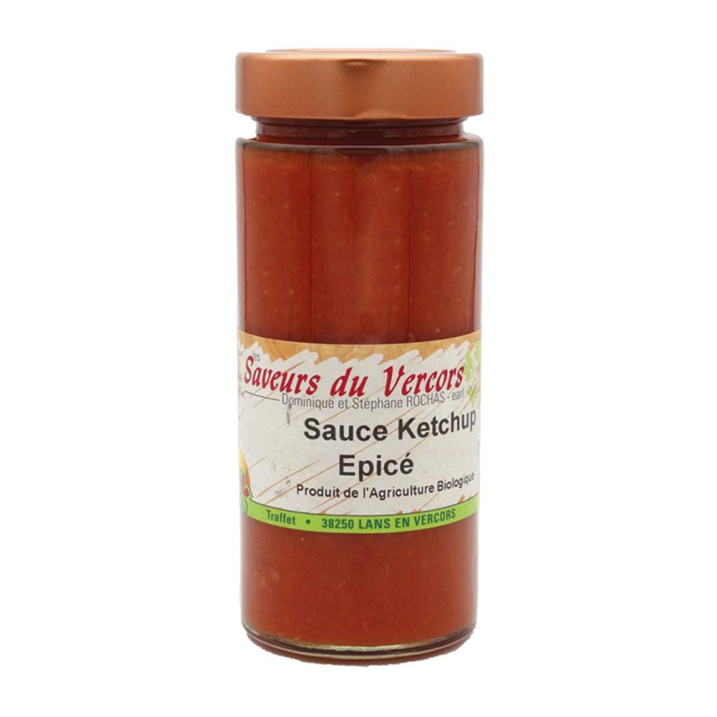 Sauce ketchup épicé Saveurs du Vercors