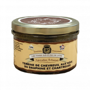 Terrine de chevreuil aux noix et Chartreuse Les Saveurs Lyonnaises